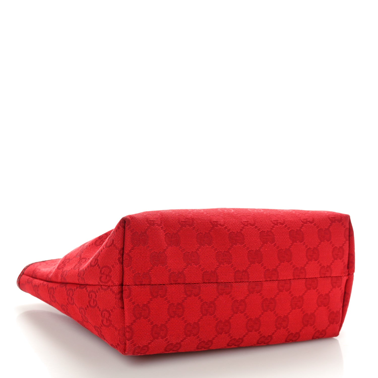 Gucci Monogram Small Jolicoeur Tote Red 4 of 11