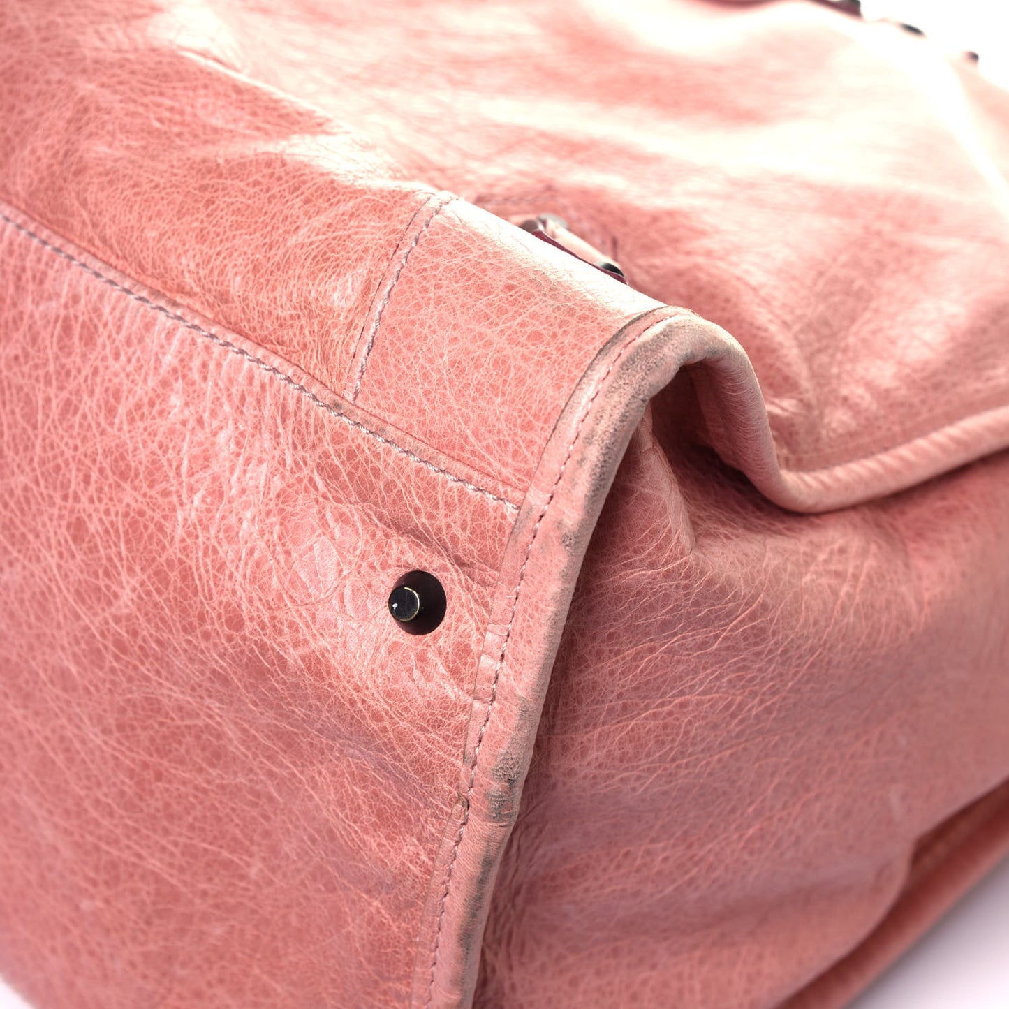 Agneau Classic Hardware Weekender Vieux Rose