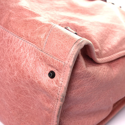 Balenciaga Agneau Classic Hardware Weekender Vieux Rose 15 of 21