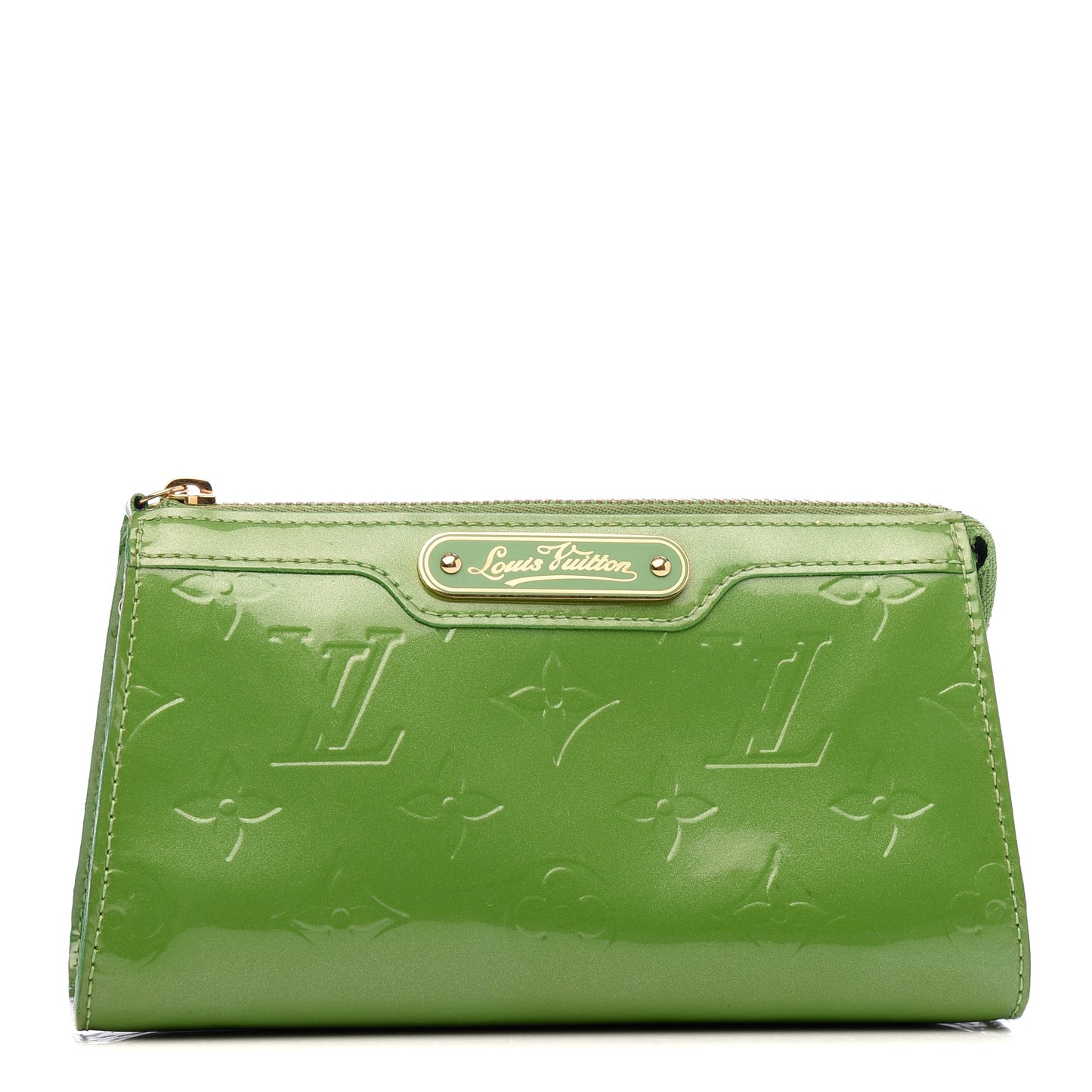 Vernis Trousse Cosmetic Pouch Vert Tonic