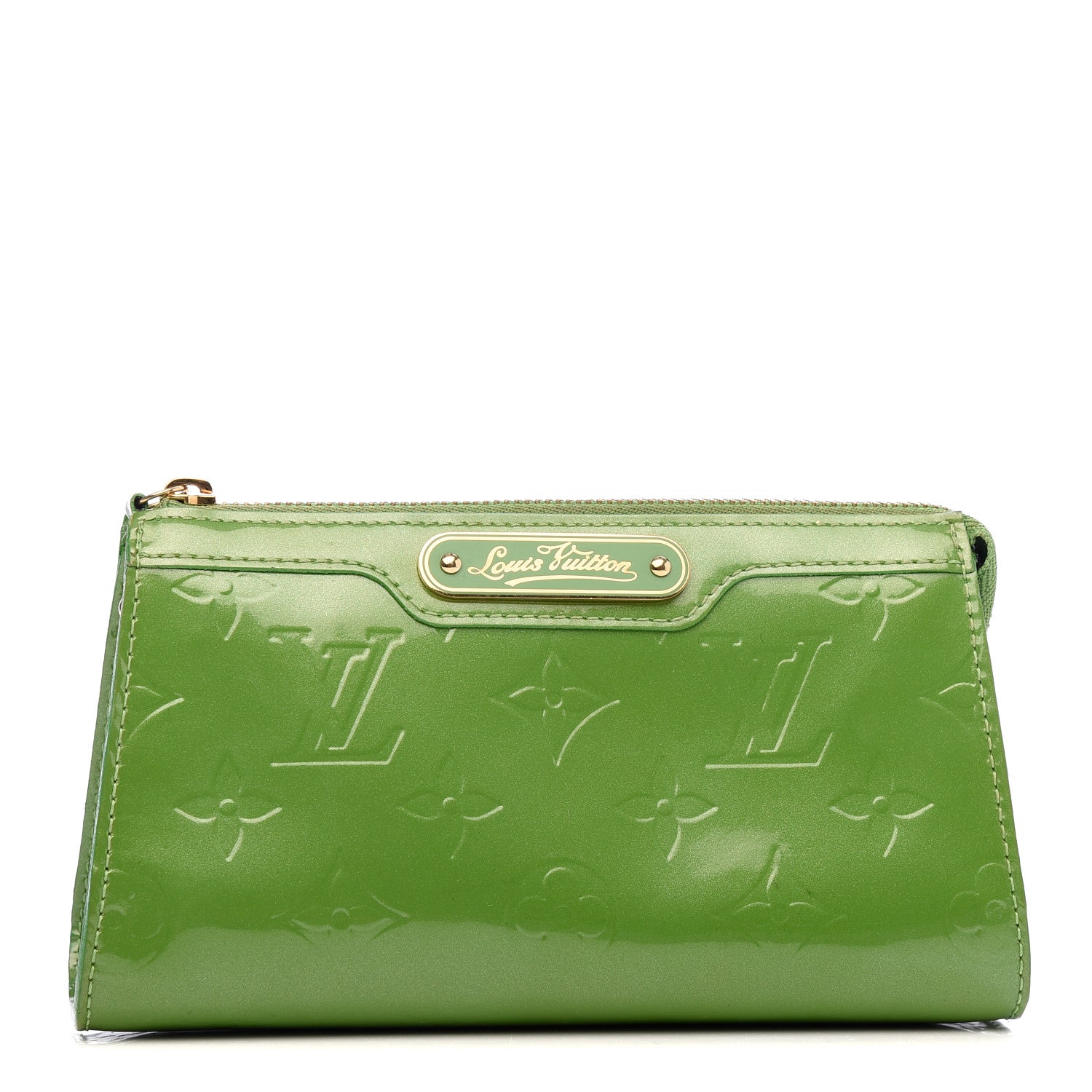 Louis Vuitton Vernis Trousse Cosmetic Pouch Vert Tonic 1 of 9