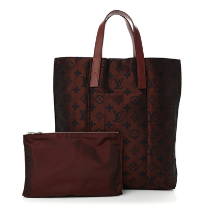 Louis Vuitton Nylon Monogram Cabas Escapade Tote Red 3 of 10