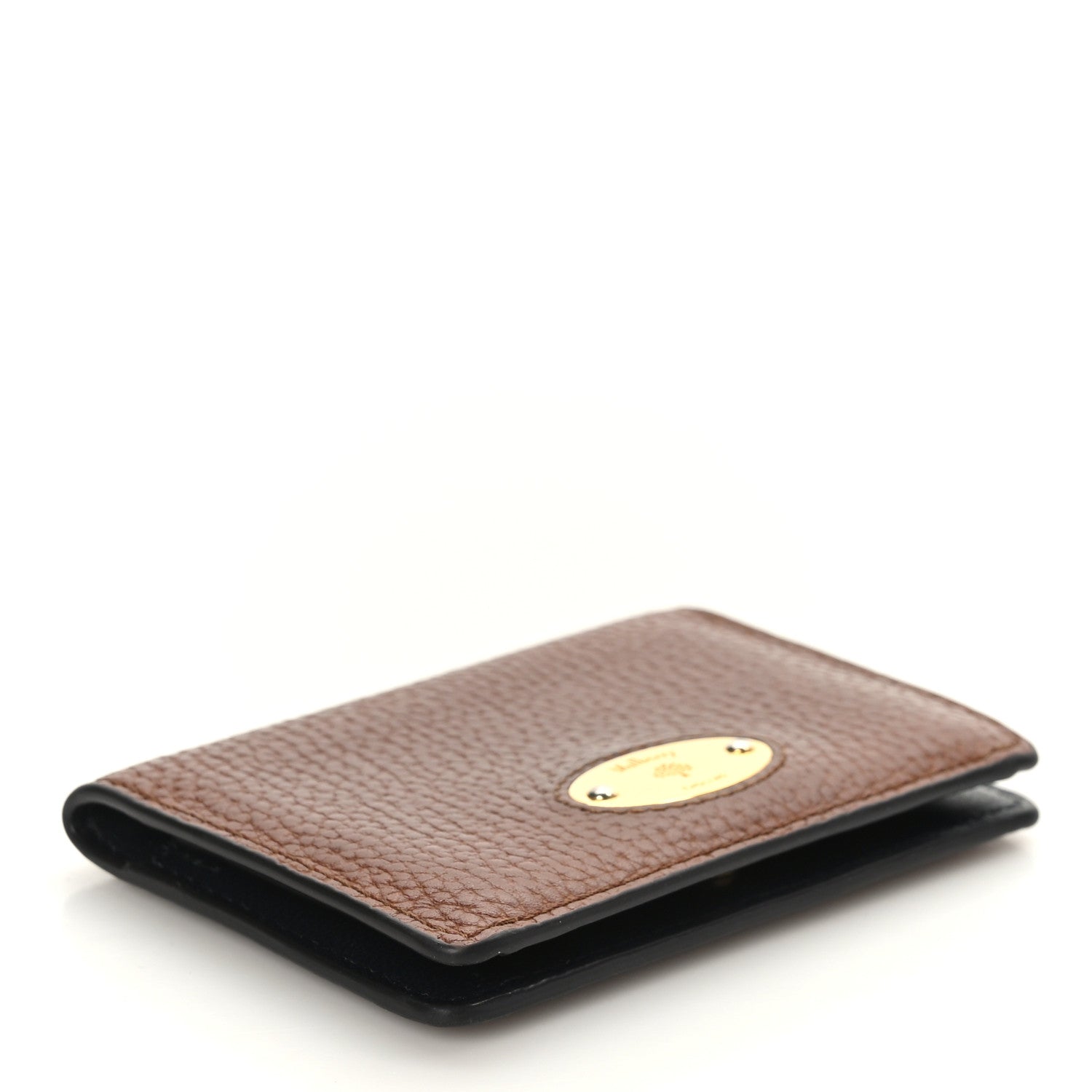 Mulberry Glossy Goatskin French Purse Wallet Brown 4 of 7
