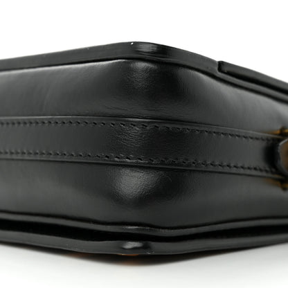 Burberry Calfskin Leopard Small Grace Bag Black 9 of 15