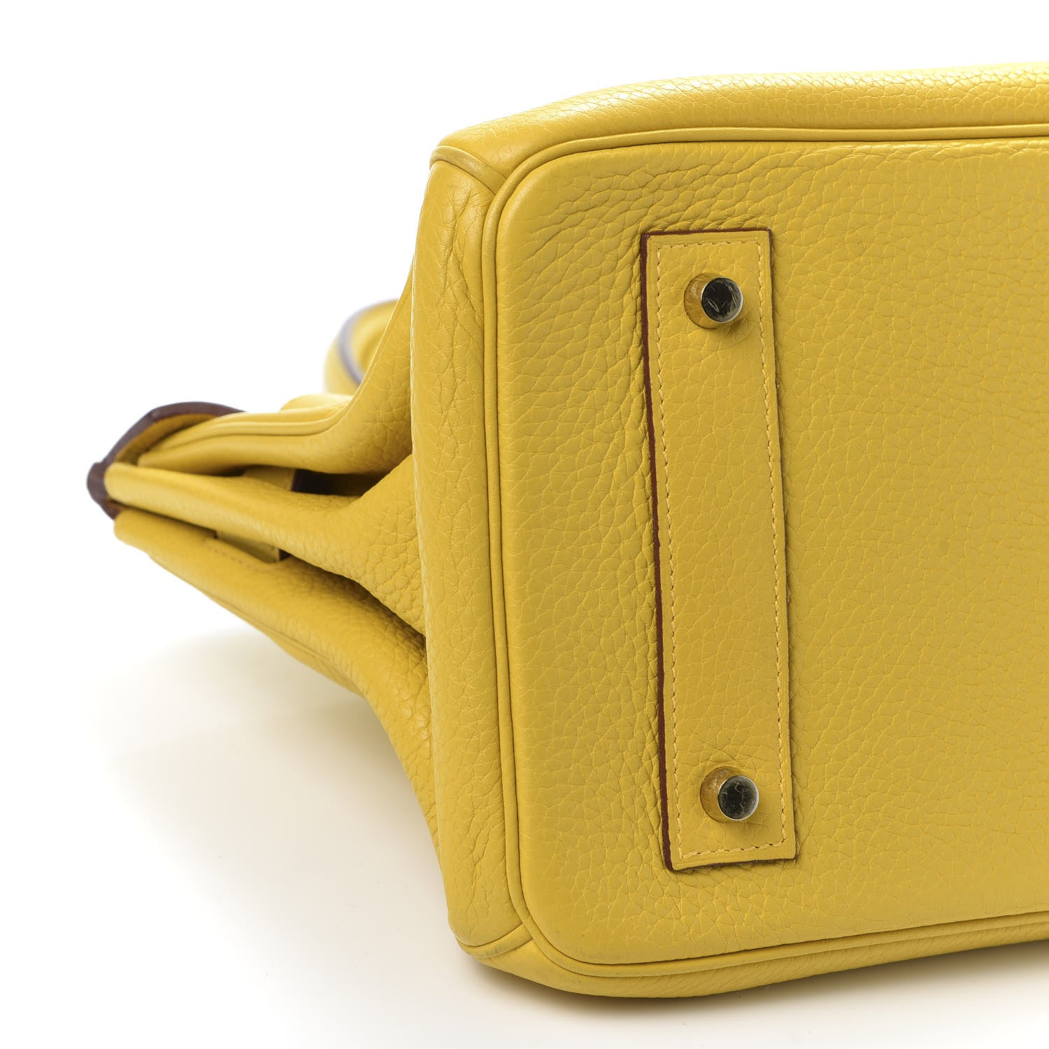 Hermes Taurillon Clemence JPG Shoulder Birkin II 42 Soleil 5 of 9