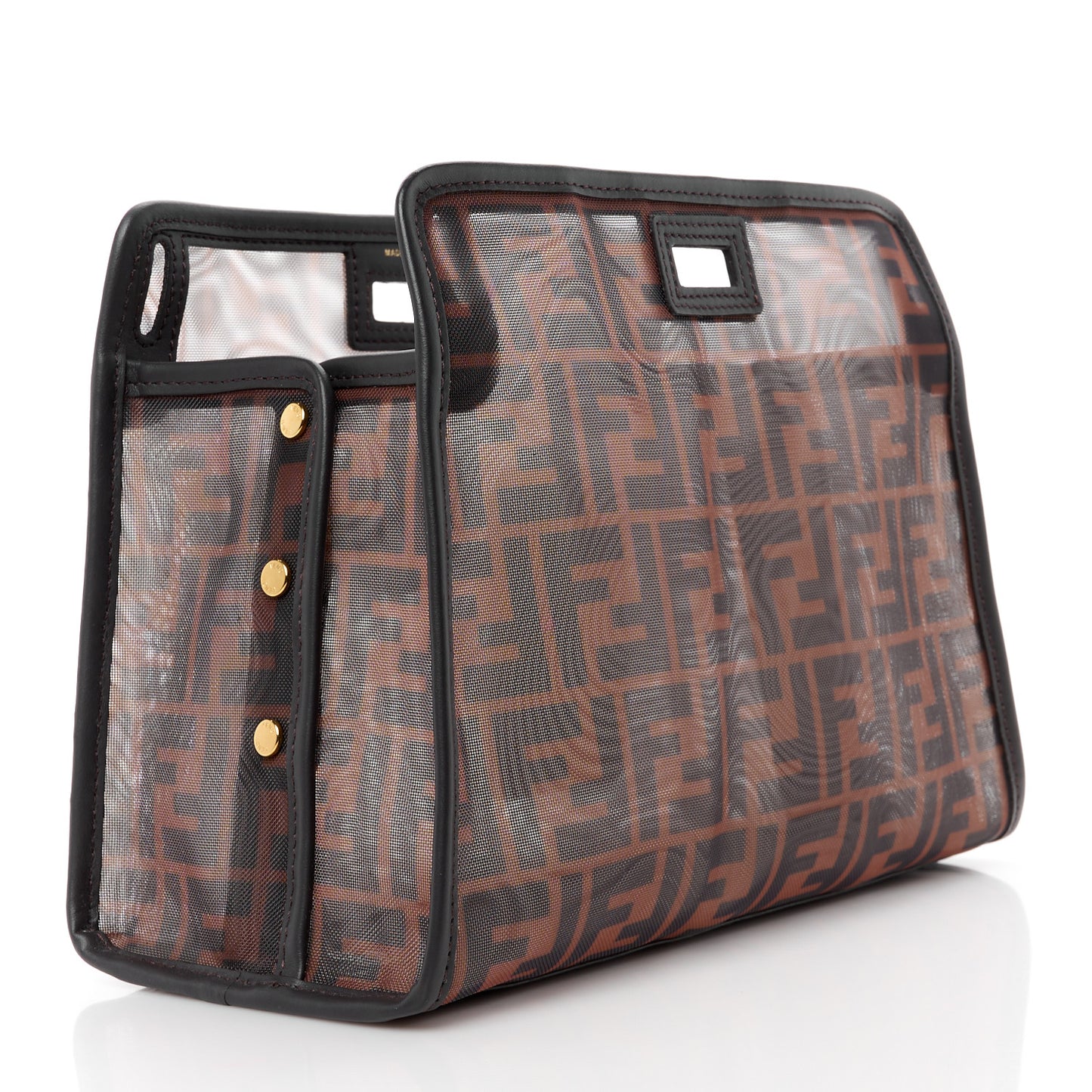 Mesh Vitello Century FF 1974 Mini Peekaboo Defender Cover Marrone Black Ebano