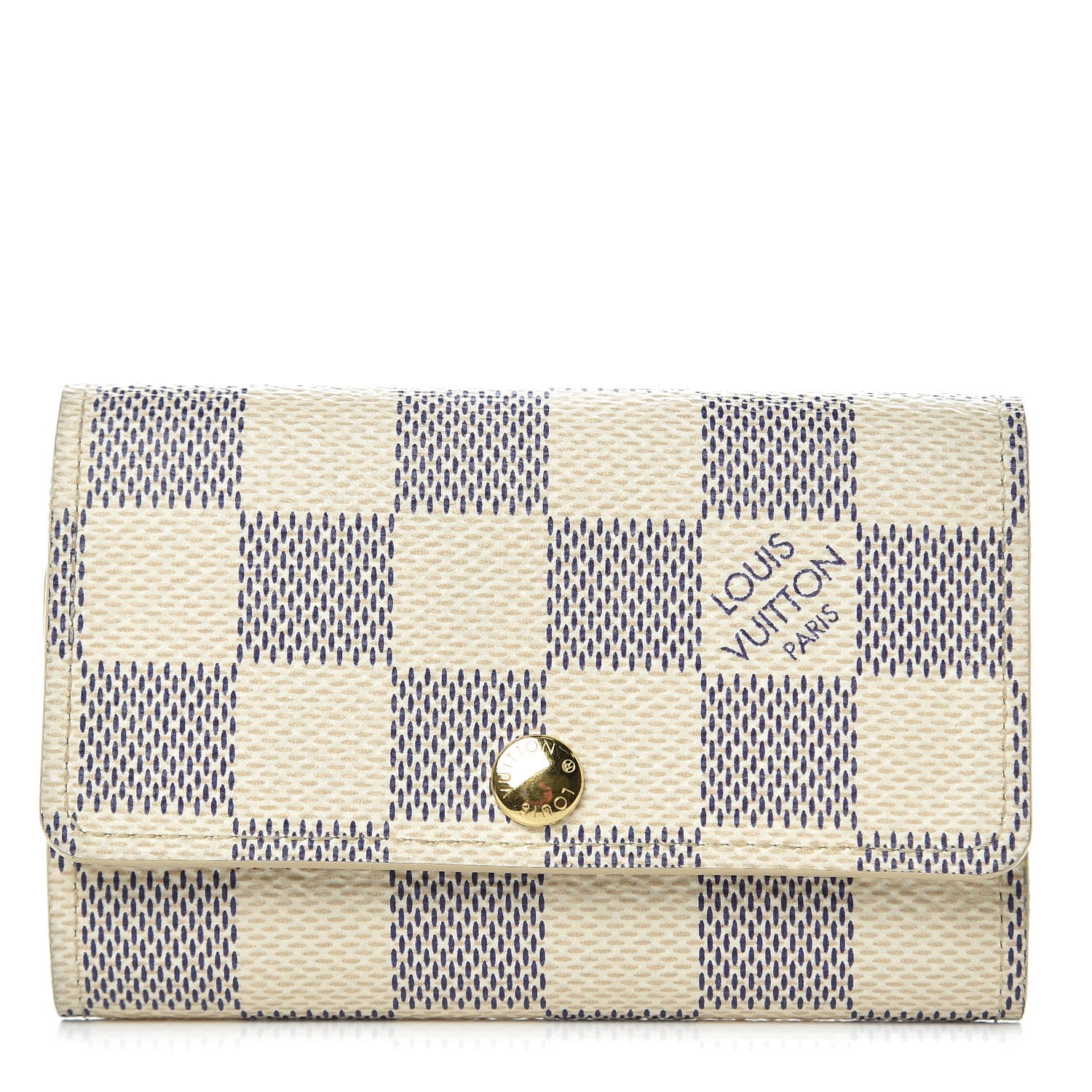 Louis Vuitton Damier Azur Multicles 6 Key Holder 1 of 7