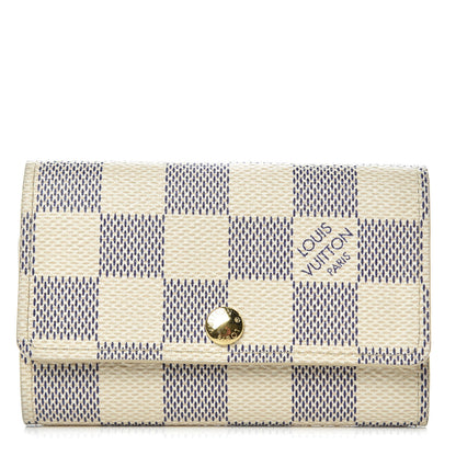 Louis Vuitton Damier Azur Multicles 6 Key Holder 1 of 7