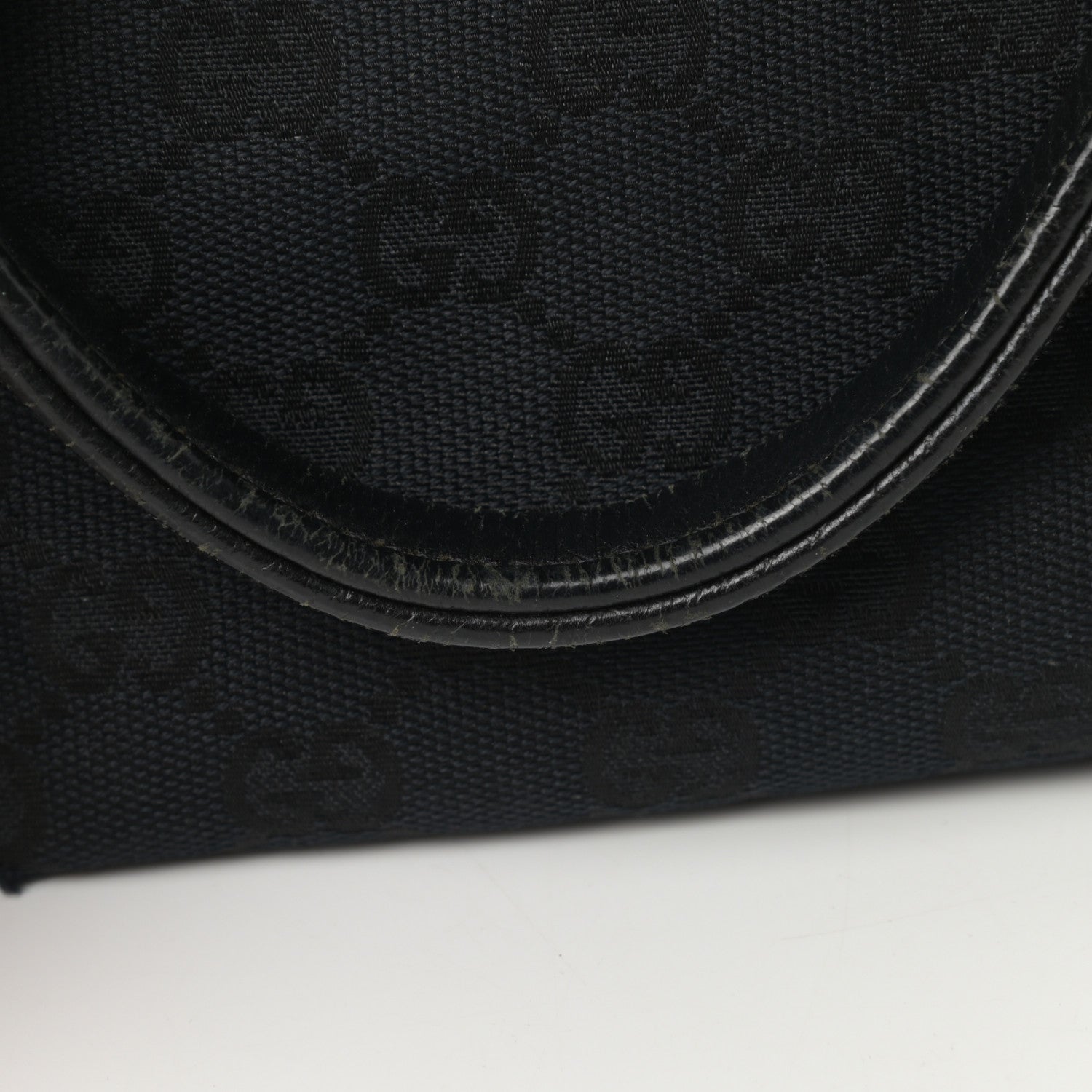 Gucci GG Monogram Small Web Handle Bucket Tote Black 13 of 13