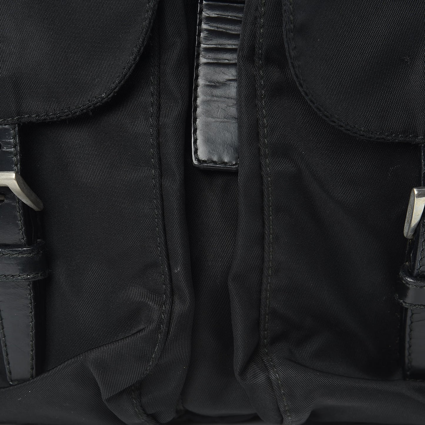 Tessuto Nylon Vela Small Backpack Black