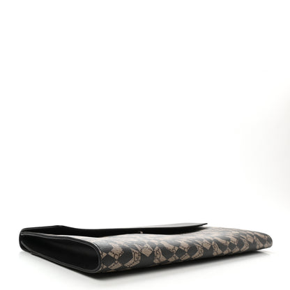 Gucci GG Supreme Monogram Caleido Print Clutch Black 4 of 9
