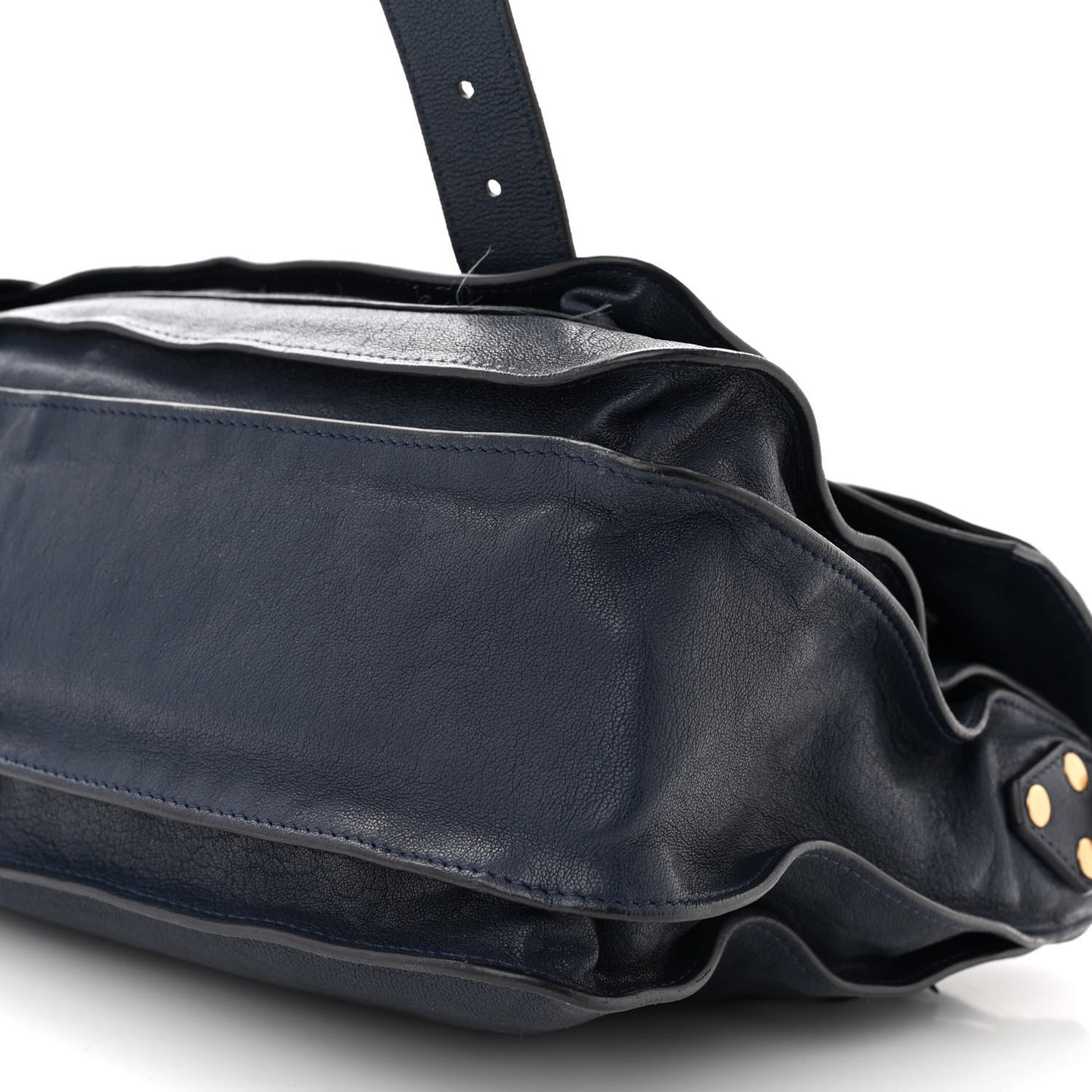Lambskin Medium PS1 Satchel Navy