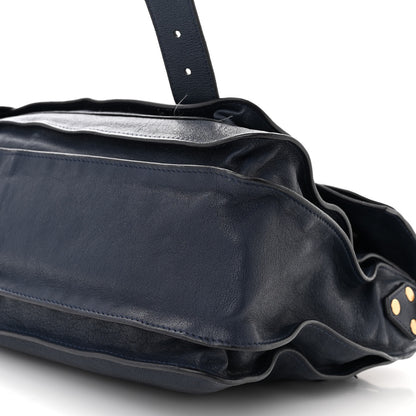 Proenza Schouler Lambskin Medium PS1 Satchel Navy 10 of 13