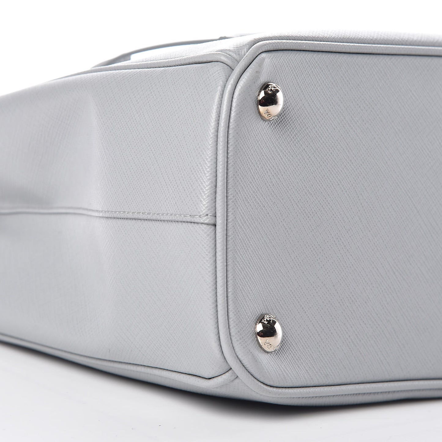 Saffiano Small Galleria Double Zip Tote Granito