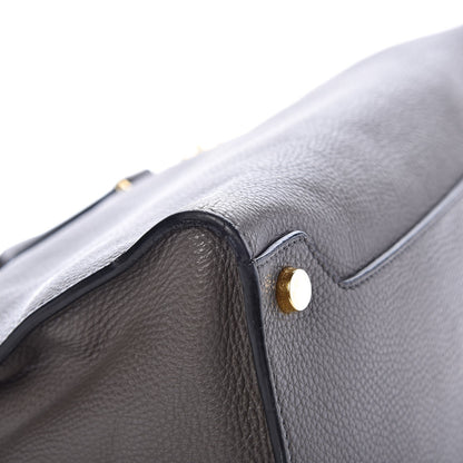 Tom Ford Grained Calfskin Tote Graphite 15 of 19
