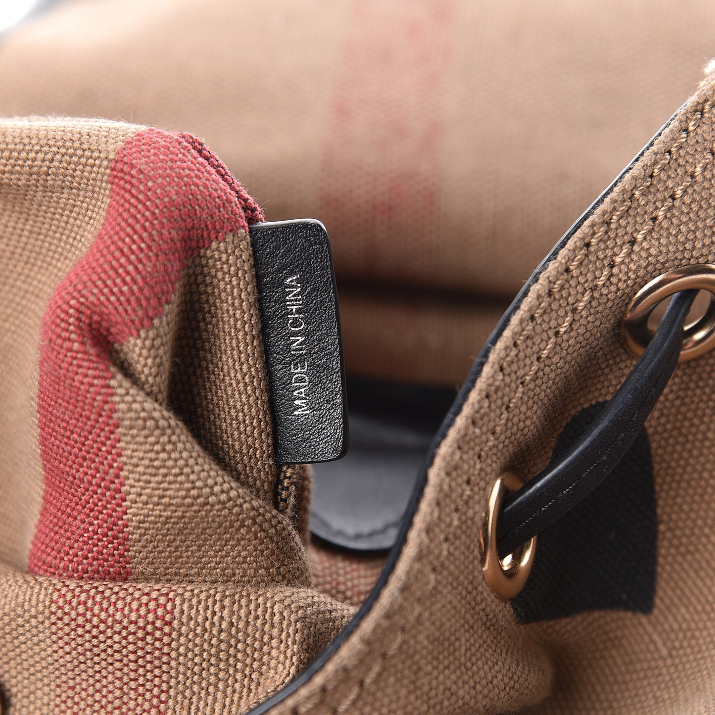 Overdyed Canvas Mega Check Heart Print Medium Chiltern Backpack Black
