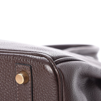 Hermes Togo Birkin 30 Chocolate 26 of 26