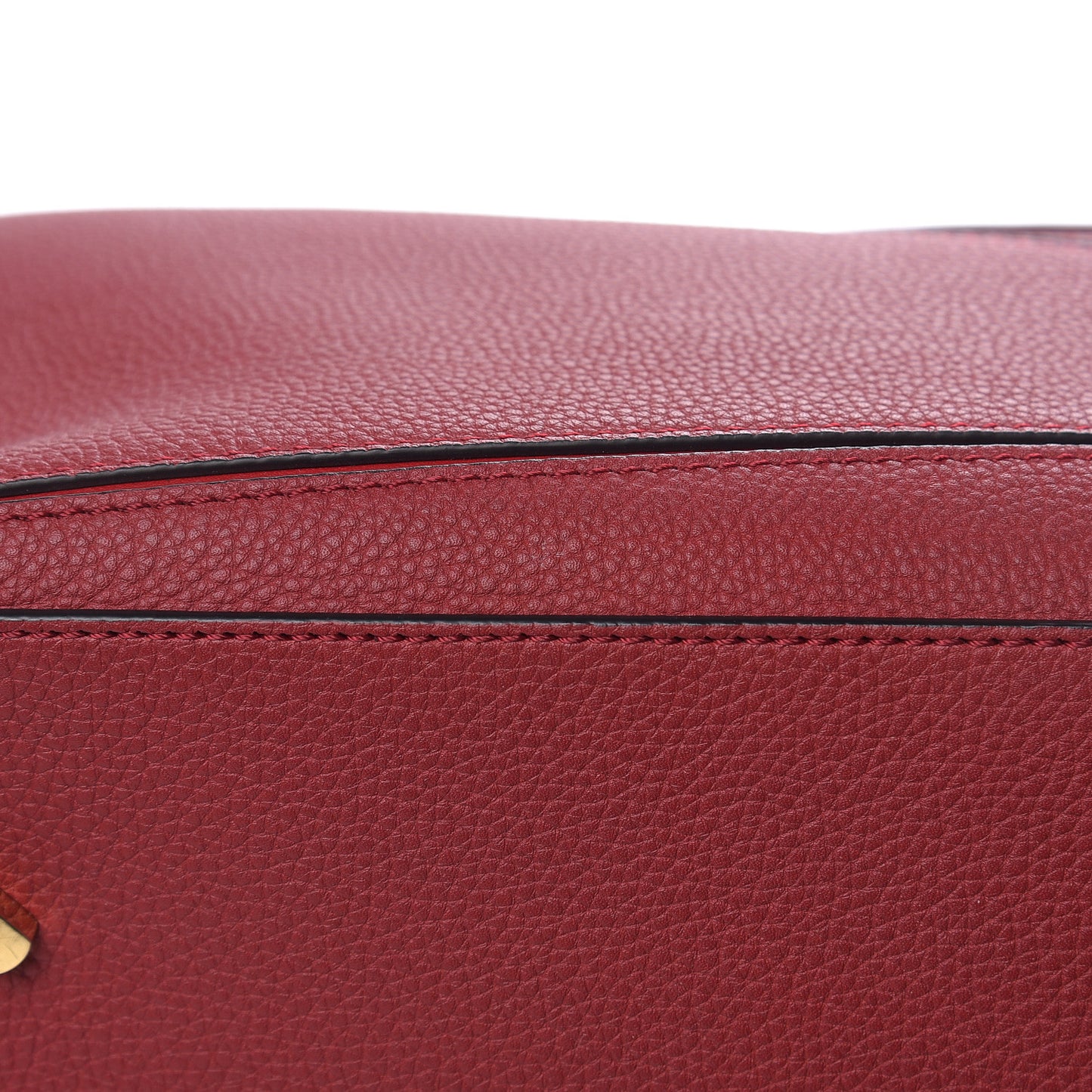 Calfskin Medium Puzzle Bag Rouge