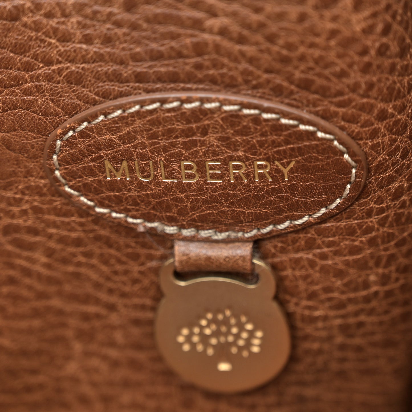 Natural Leather Bayswater Oak