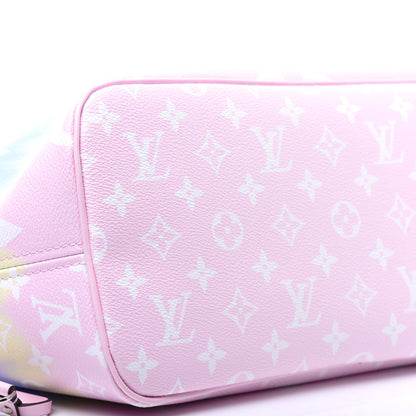 Louis Vuitton Monogram Escale Neverfull MM Pastel 8 of 12