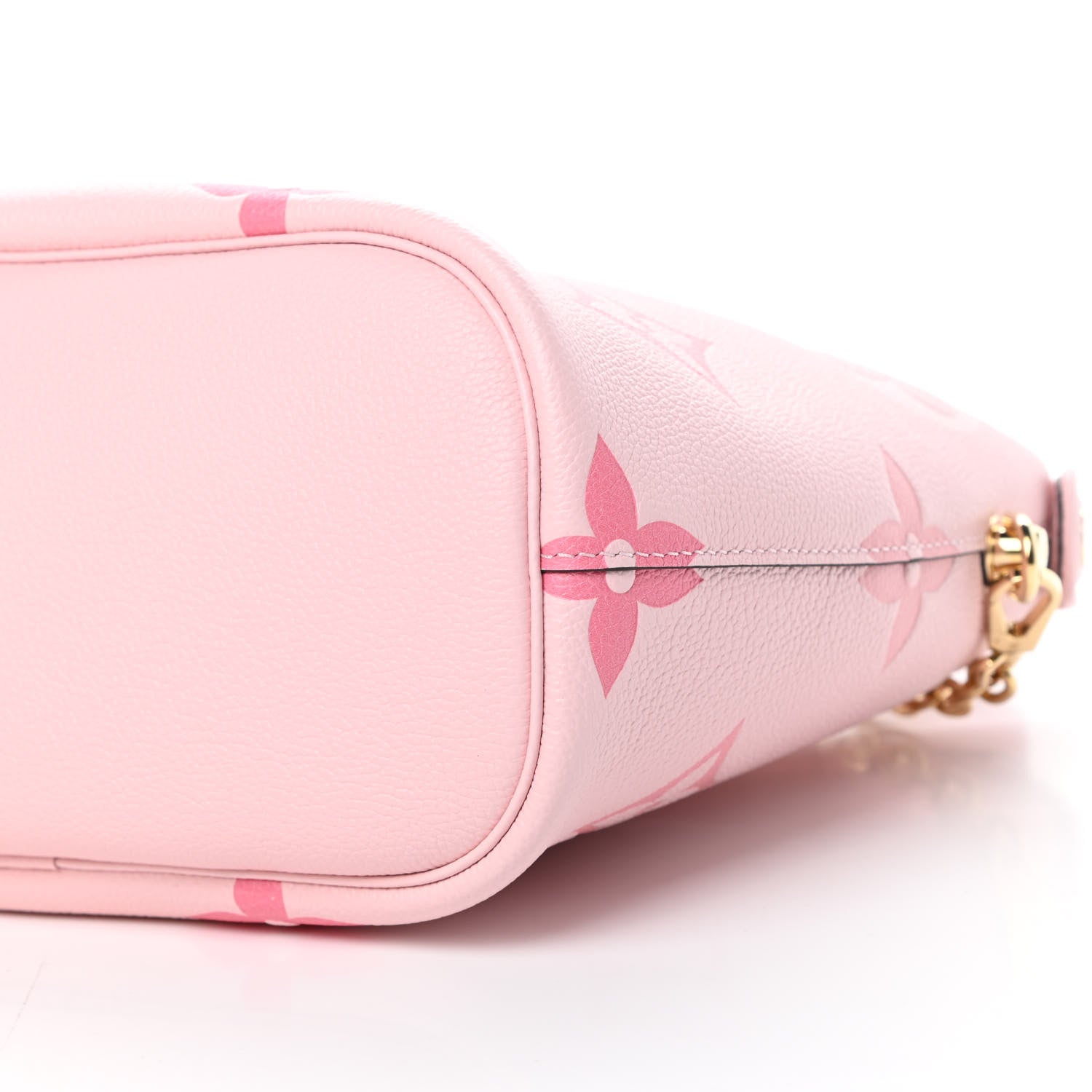 Louis Vuitton Empreinte Monogram Giant By The Pool Marshmallow Hobo PM Bouton De Rose 10 of 11