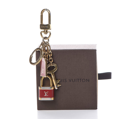 Louis Vuitton Canedas Bag Charm and Key Holder Red 5 of 5