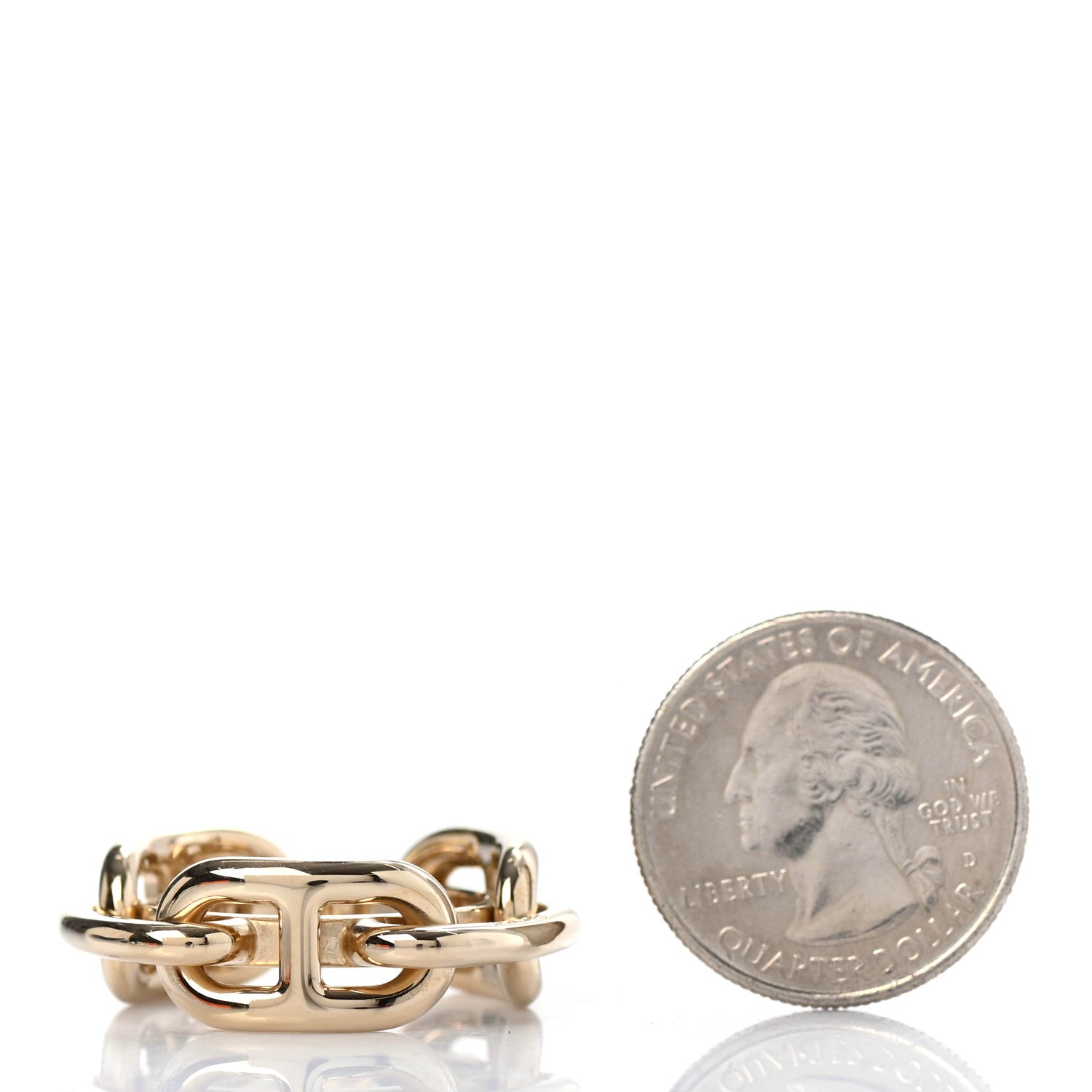 Hermes Permabrass Regate Scarf Ring 2 of 5