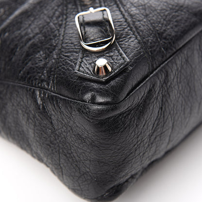 Balenciaga Agneau Classic Silver Hardware Town Black 12 of 16