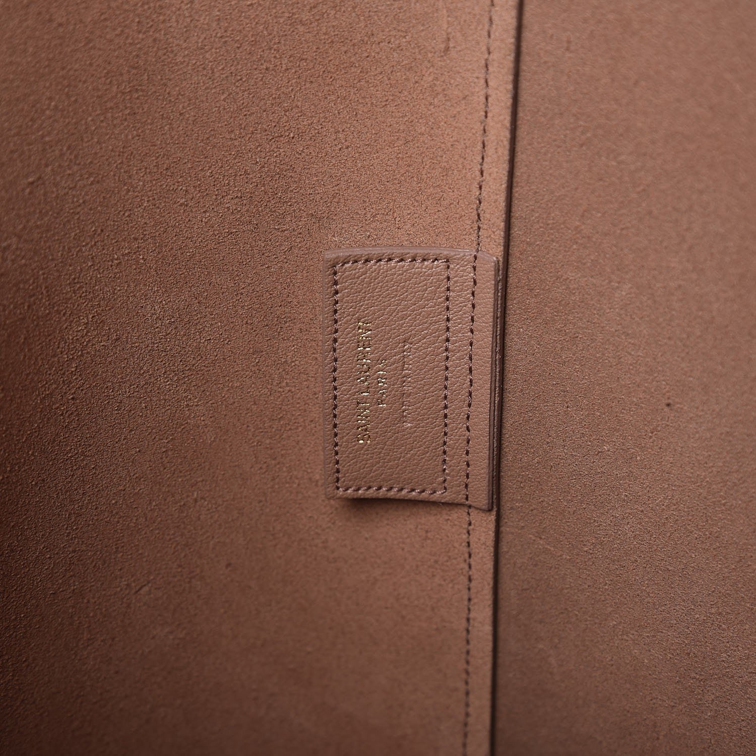 Saint Laurent Calfskin Large Shopping Tote Fard 7 of 9