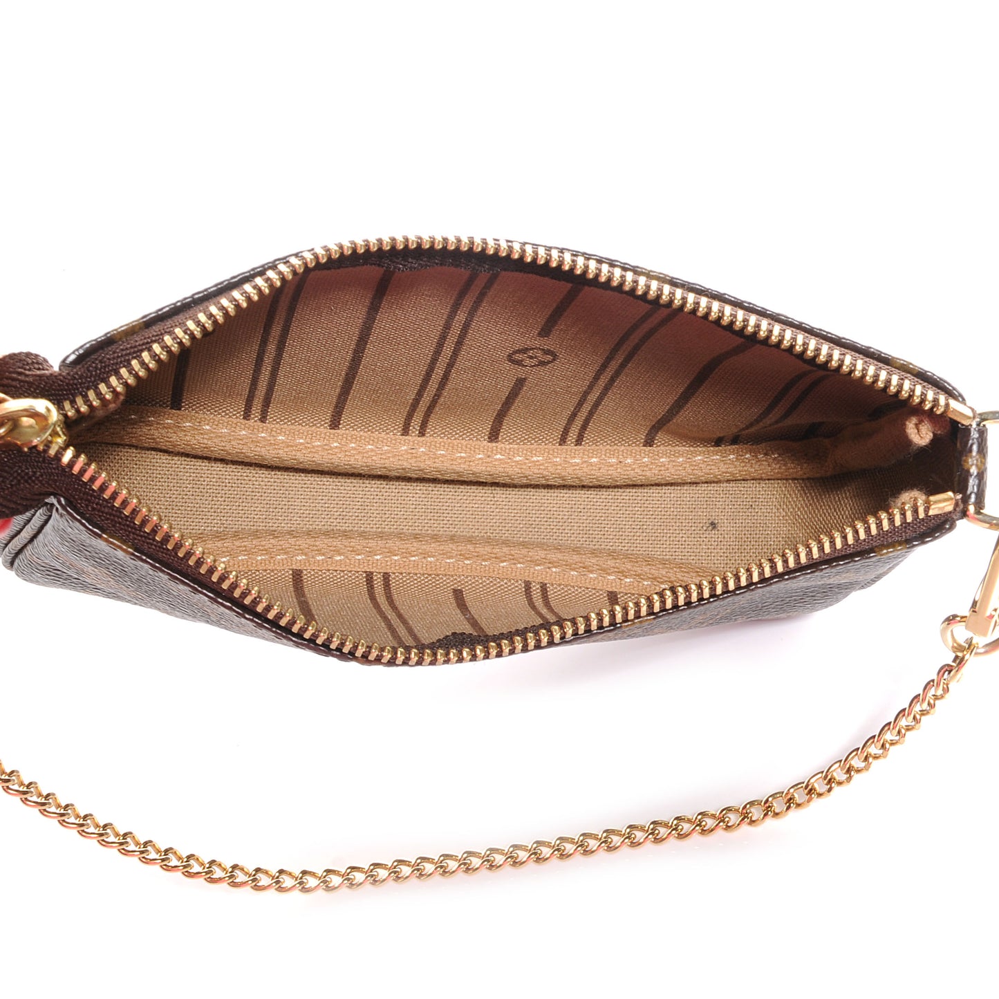 Monogram Complice Trunks and Bags Mini Pochette Accessories Beige