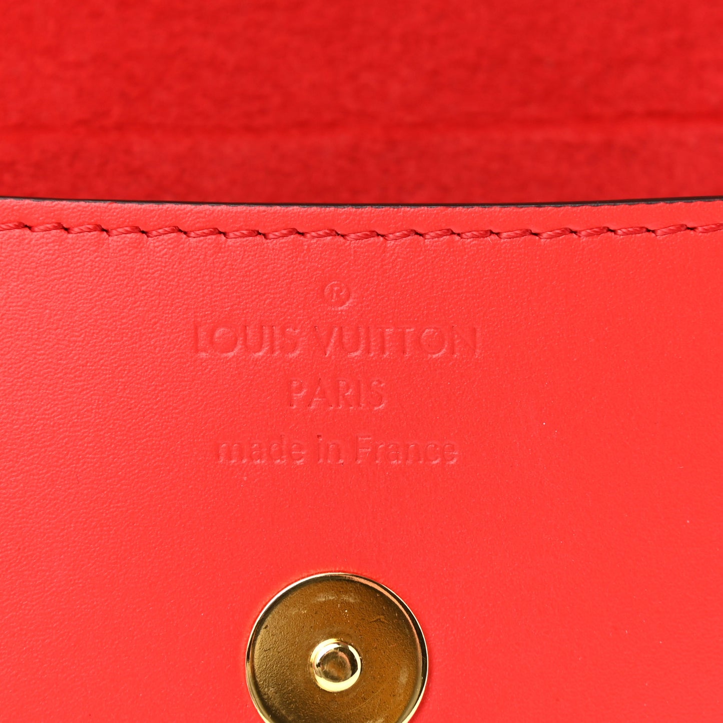 Monogram Woody Sunglass Case Rouge