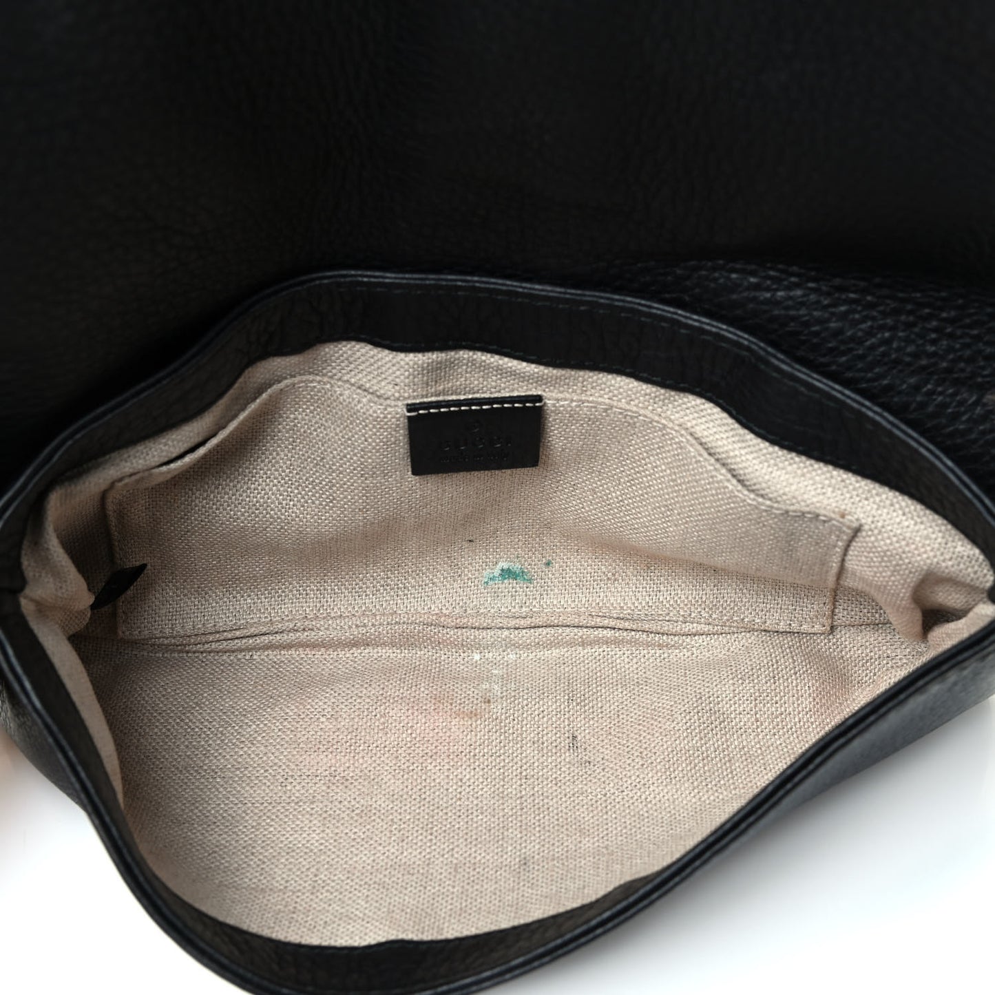 Calfskin Greenwich Clutch Black