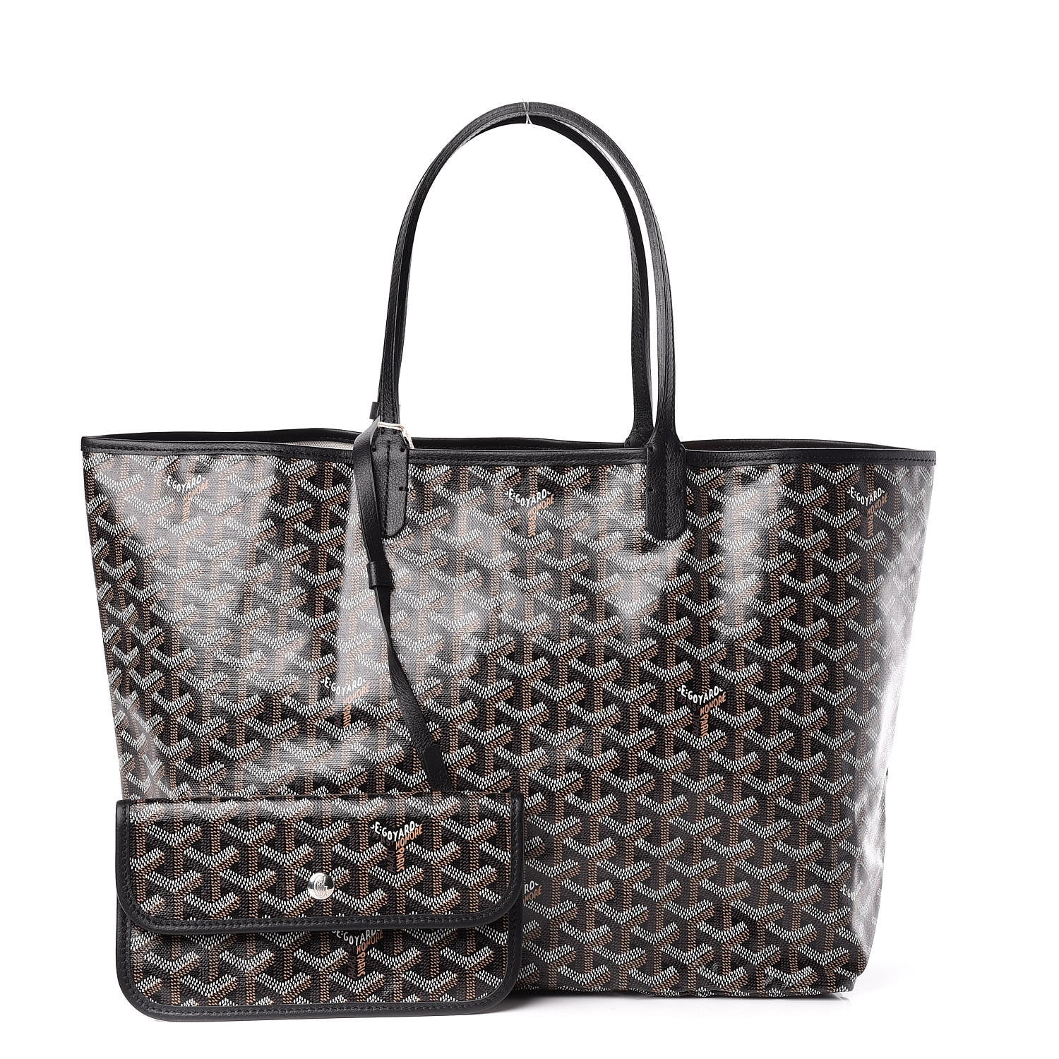 Goyard Goyardine Saint Louis PM Black 1 of 9