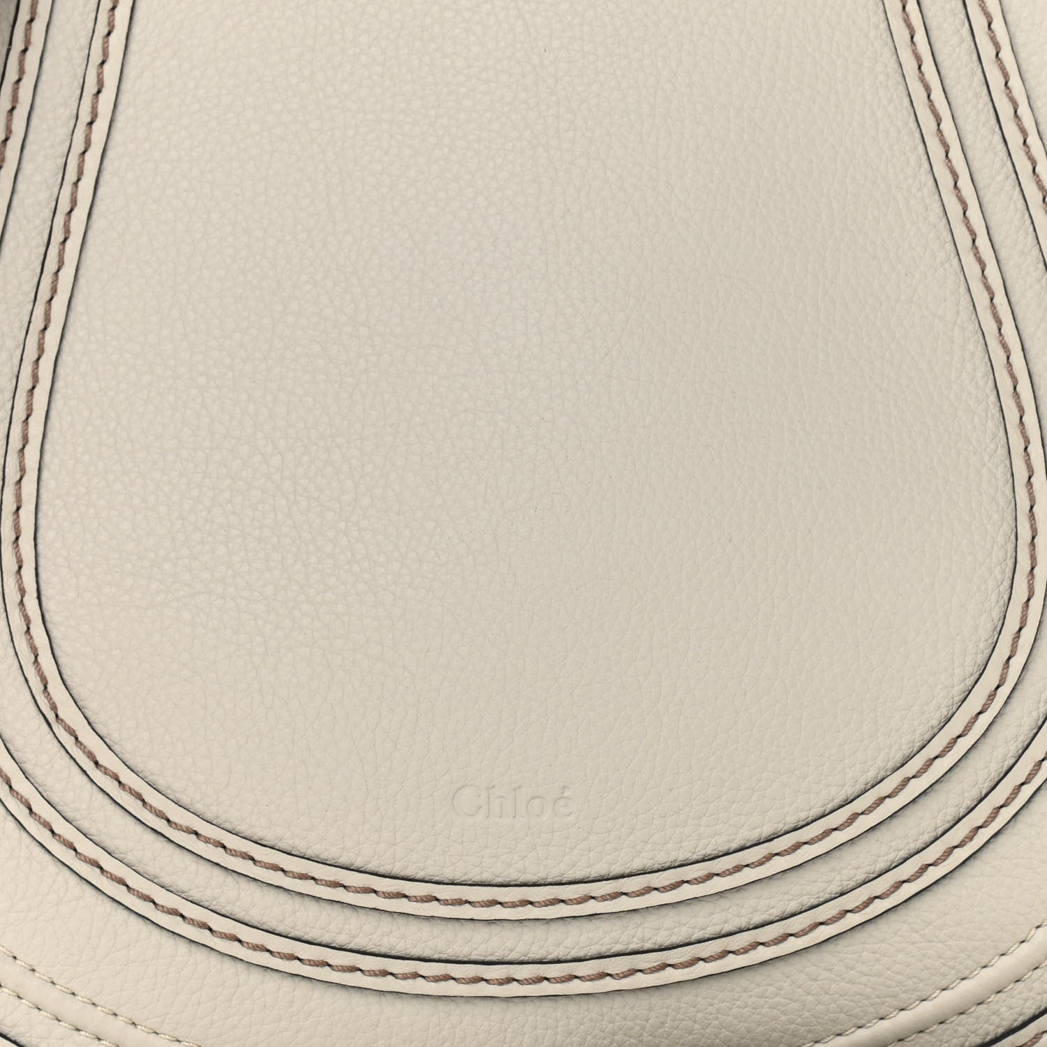 Chloe Calfskin Medium Marcie Round Crossbody Bag Dove 8 of 12