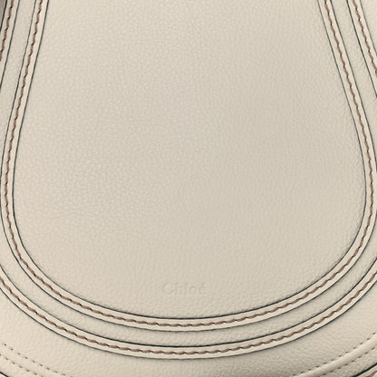 Chloe Calfskin Medium Marcie Round Crossbody Bag Dove 8 of 12