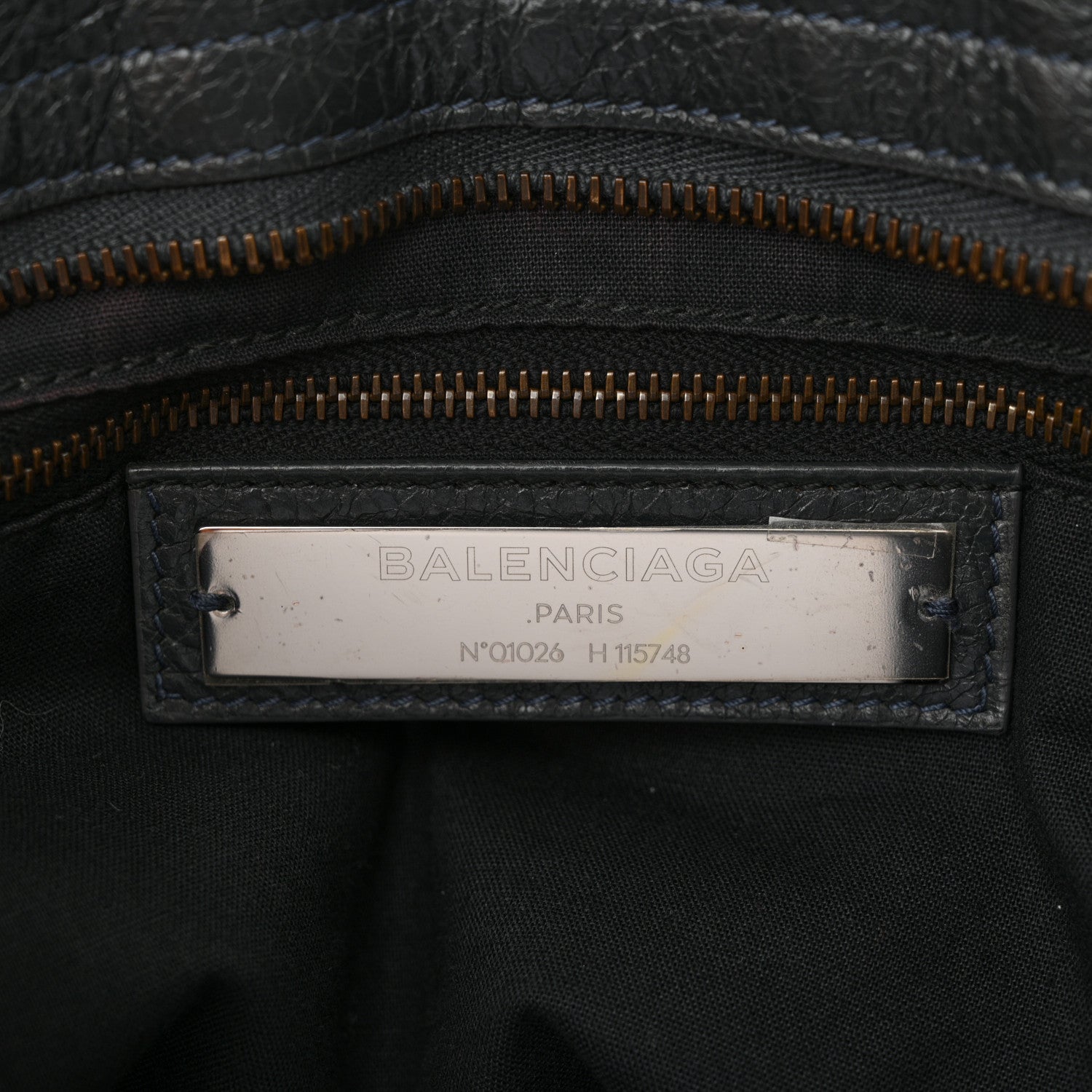 Balenciaga Agneau Classic Hardware City Anthracite 7 of 12