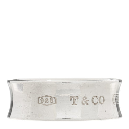 Tiffany Sterling Silver 1837 Band Ring 50 5.5 2 of 6