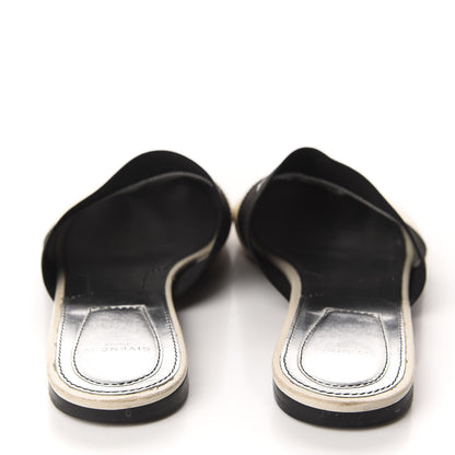 Givenchy Calfskin Bedford Logo Mule Slides 39 White 5 of 10