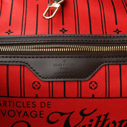 Louis Vuitton Damier Ebene Neverfull MM 6 of 10