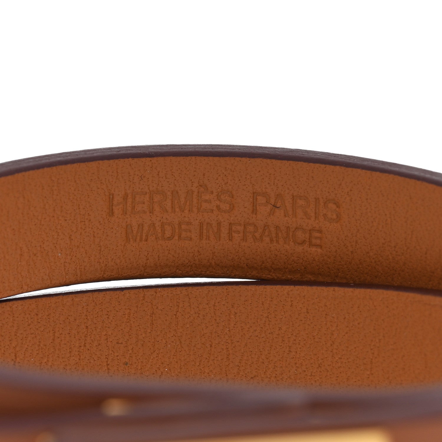 Hermes Swift Mini Kelly Double Tour Bracelet T2 Gold 4 of 5