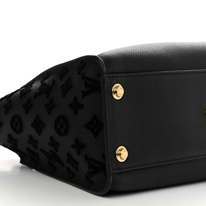 Louis Vuitton Calfskin Monogram Tufting On My Side Black 8 of 9
