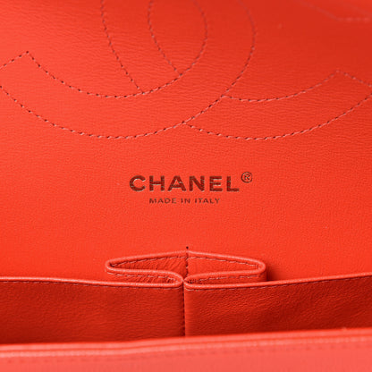 Chanel Caviar Quilted Jumbo Double Flap Red 5 of 10