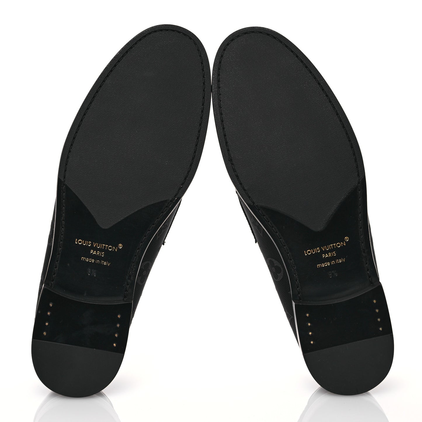 Monogram Eclipse Jacquard Mens Major Loafers 9.5