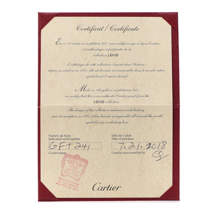 Cartier 18K Yellow Gold 5.5mm LOVE Ring 56 7.5 5 of 6