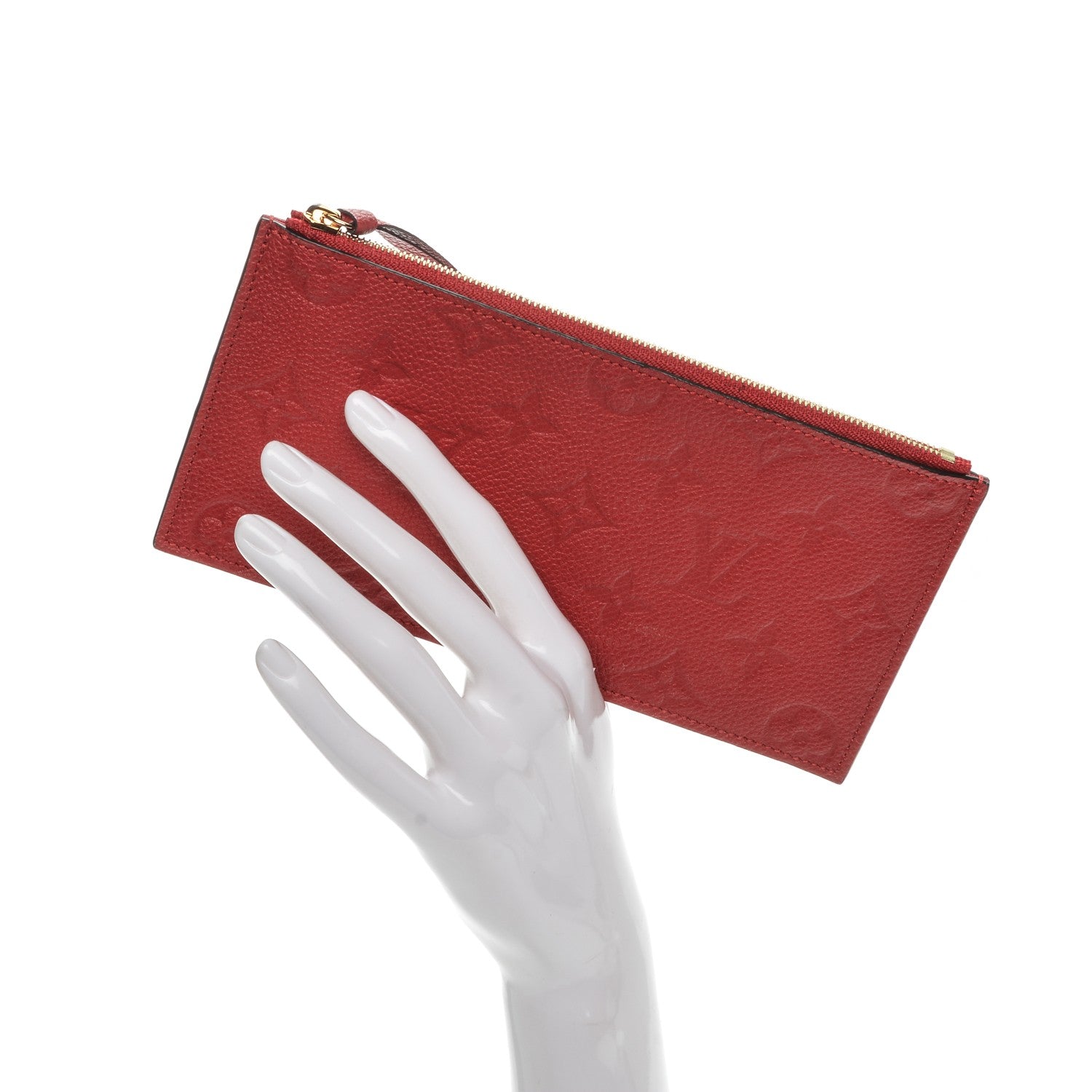 Louis Vuitton Empreinte Felicie Chain Wallet Zippered Insert Cherry 2 of 6