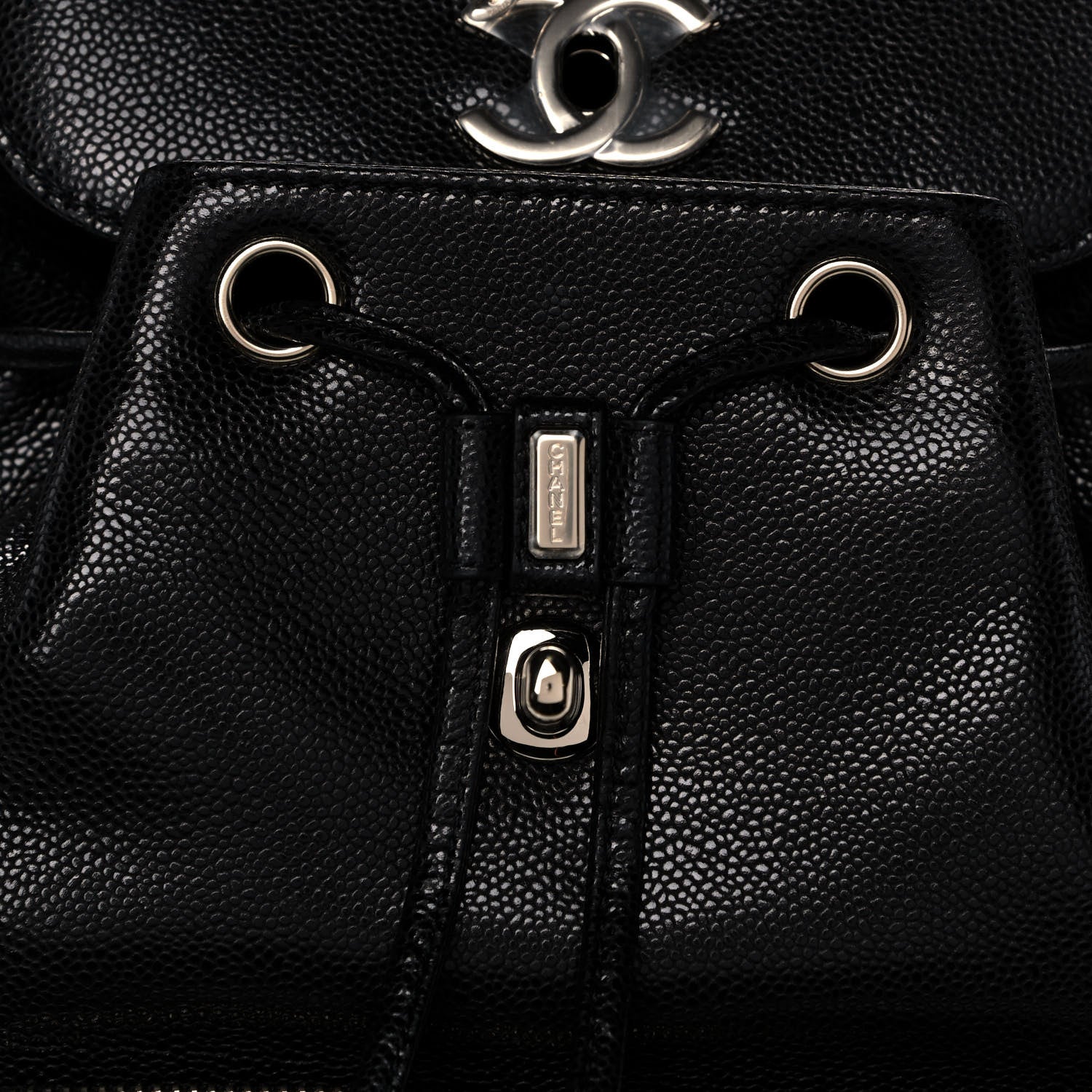 Chanel Caviar Quilted Business Affinity Backpack Black 10 of 12