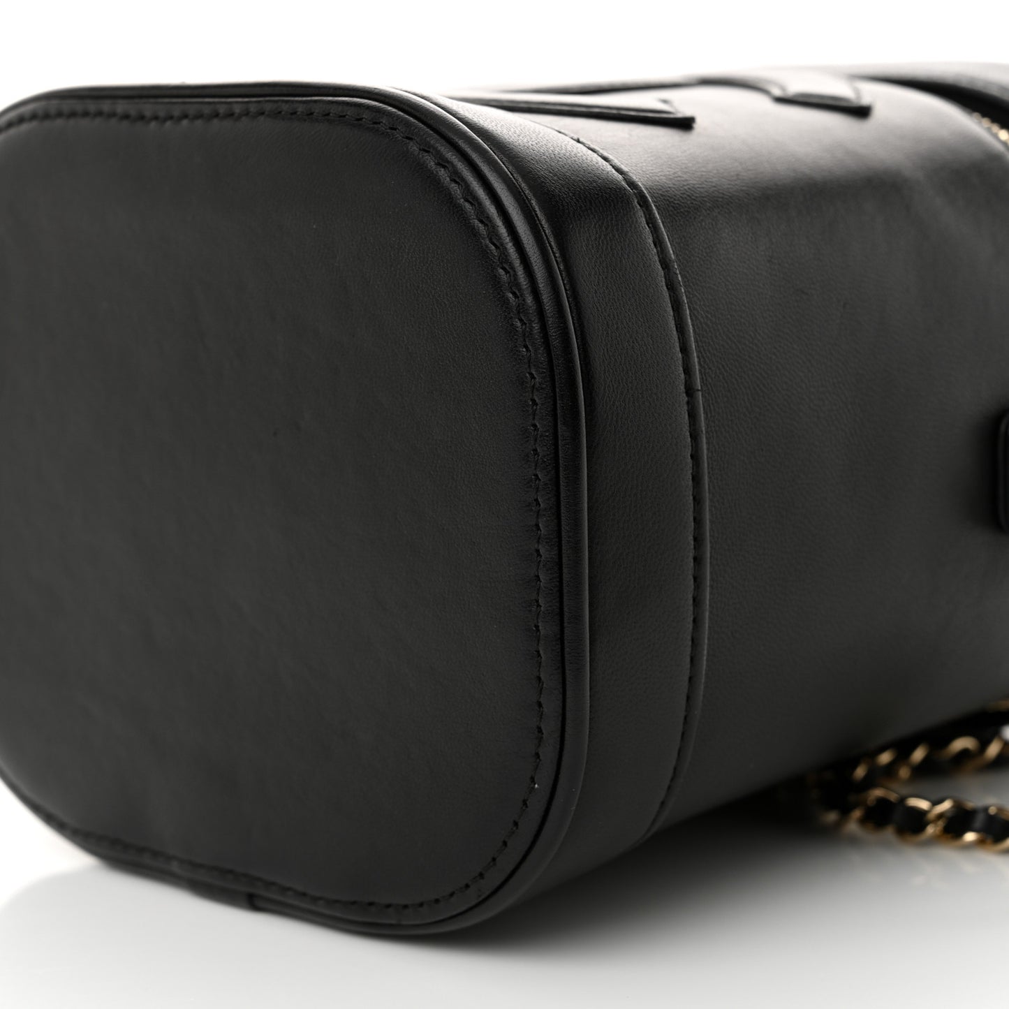 Lambskin Timeless Vanity Cosmetic Case Black