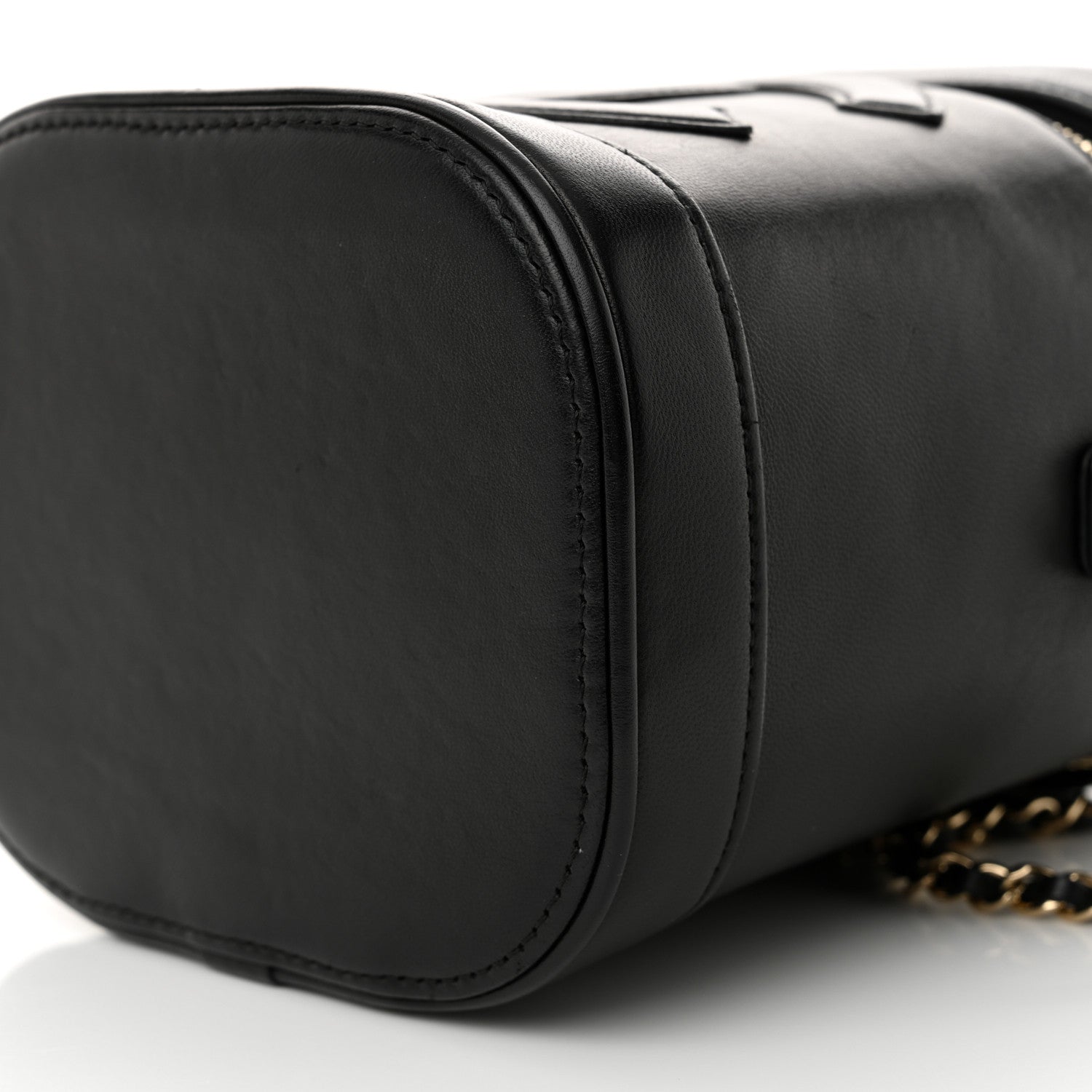 Chanel Lambskin Timeless Vanity Cosmetic Case Black 10 of 10