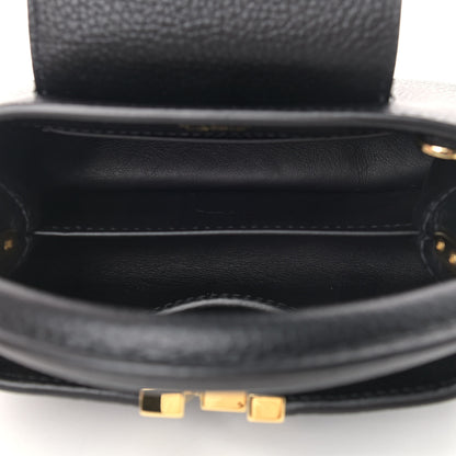 Louis Vuitton Taurillon Mini Capucines Black 4 of 7