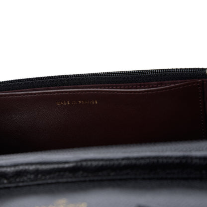 Chanel Caviar Quilted Wallet On Chain WOC Black 9 of 12